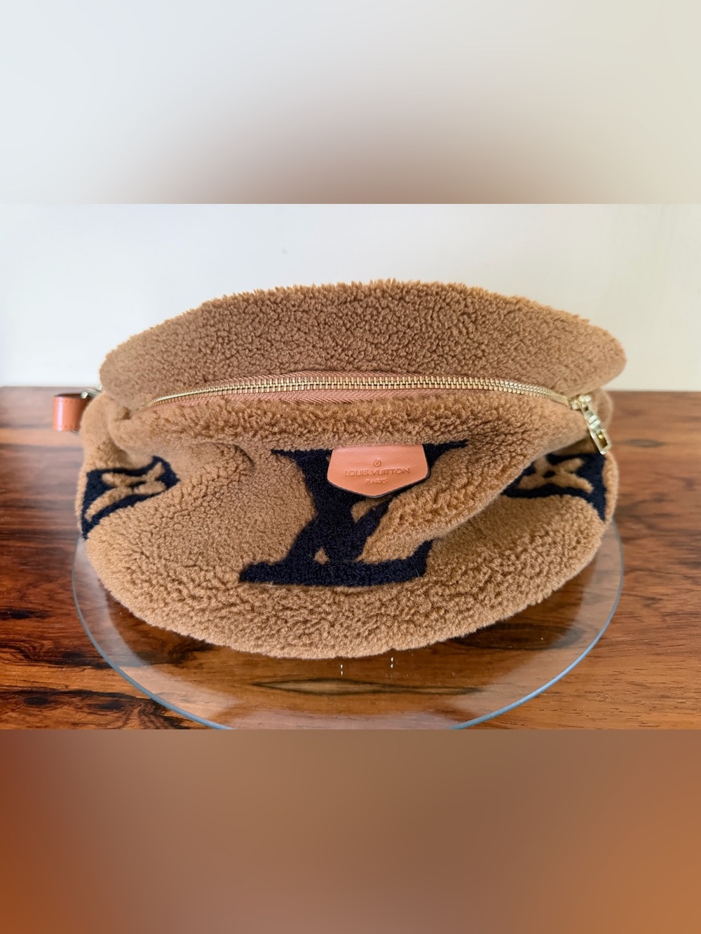 Cozy Luxury Shearling Statement Belt Bag